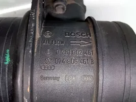 Volkswagen PASSAT B5.5 Misuratore di portata d'aria 074906461B