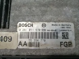 Saab 9-3 Ver2 Calculateur moteur ECU 55354770