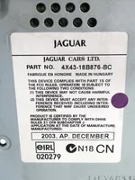Jaguar X-Type Radio/CD/DVD/GPS-pääyksikkö 4X4318B876BC