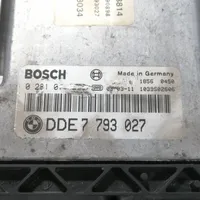 BMW 3 E36 Variklio valdymo blokas DDE7793027