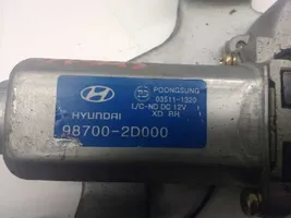 Hyundai Elantra Moteur d'essuie-glace arrière 987002D000