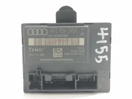 Audi A6 S6 C6 4F Kiti valdymo blokai/ moduliai 4F0959795F