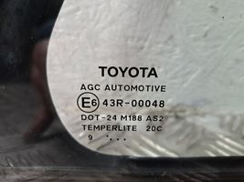 Toyota Avensis T270 Fenêtre latérale vitre arrière 43R000848