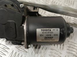 Toyota Corolla Verso AR10 Mechanizm i silniczek wycieraczek szyby przedniej / czołowej 