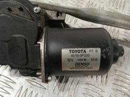 Toyota Corolla Verso AR10 Motor y varillaje del limpiaparabrisas delantero 