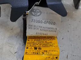 Toyota Verso Ceinture de sécurité arrière centrale (siège) 