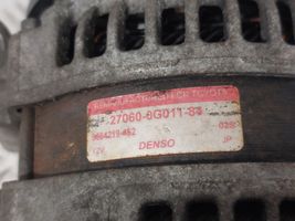 Toyota Verso Générateur / alternateur 270600G01184