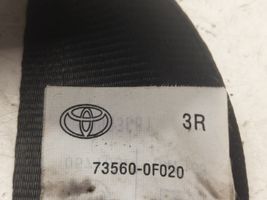 Toyota Verso Ceinture de sécurité (3ème rang) 735600F020