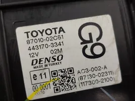 Toyota Verso Sisälämmityksen ilmastoinnin korin kokoonpano 8713002311