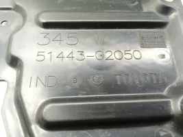 Toyota Avensis T270 Cache de protection sous moteur 