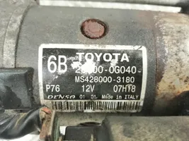 Toyota Avensis T250 Motorino d’avviamento 