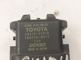 Toyota Auris 150 Relé de la bujía de precalentamiento 1567003600