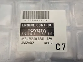 Toyota Avensis T250 Centralina/modulo del motore MB1758008681