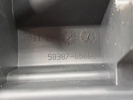 Toyota Avensis T250 Rivestimento di protezione sottoporta del bagagliaio/baule 