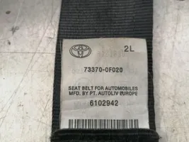 Toyota Verso Rear seatbelt 