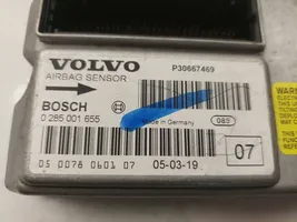 Volvo S60 Sterownik / Moduł Airbag 0285001655