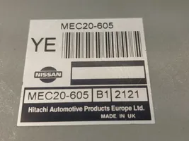 Nissan Almera N16 Engine control unit/module MEC20605