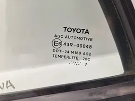 Toyota Auris 150 Szyba karoseryjna drzwi tylnych 