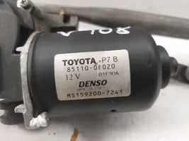 Toyota Corolla Verso AR10 Motor y varillaje del limpiaparabrisas delantero 