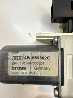 Audi A6 S6 C6 4F Aizmugurē loga pacēlāja motoriņš 4F0959802C