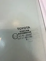 Toyota C-HR Vitre de fenêtre porte arrière 43R00097