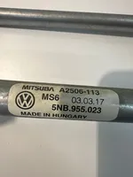 Volkswagen Tiguan Mechanizm i silniczek wycieraczek szyby przedniej / czołowej 5NB955023