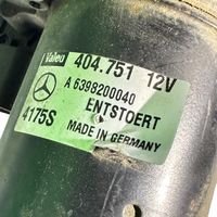 Mercedes-Benz Vito Viano W639 Motor y varillaje del limpiaparabrisas delantero A6398200040