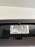 Mercedes-Benz C W203 Unidad de control climatización A2038303485