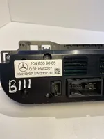 Mercedes-Benz C W204 Centralina del climatizzatore 2048309885