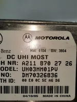 Mercedes-Benz E W211 Module unité de contrôle Bluetooth A2118702726