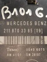 Mercedes-Benz E W211 Kiti valdymo blokai/ moduliai 2118703385