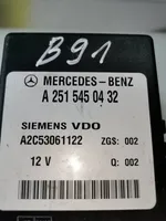 Mercedes-Benz E W211 Otras unidades de control/módulos A2515450432