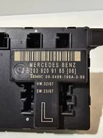 Mercedes-Benz CLC CL203 Centralina/modulo portiere 2038209185