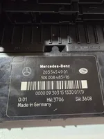 Mercedes-Benz CLC CL203 Ramka / Moduł bezpieczników 2035454901