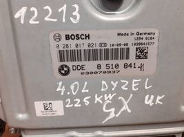 BMW X5M E70 Sterownik / Moduł ECU 0281017021