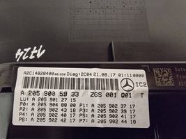 Mercedes-Benz GLC X253 C253 Licznik / Prędkościomierz A2059005933