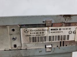 Mercedes-Benz E W210 Controllo multimediale autoradio A210 820 48 89