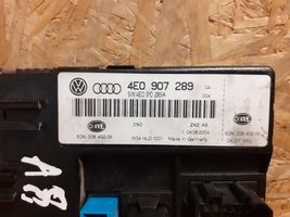 Audi A8 S8 D3 4E Modulo di controllo del corpo centrale 4E0907289