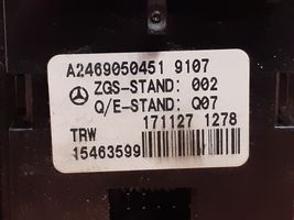 Mercedes-Benz GL X166 Interrupteur, commande de frein de stationnement A2469050451