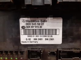Mercedes-Benz C W203 Boîte à fusibles 5DK00797440