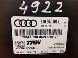 Audi A4 S4 B8 8K Takajarrun EMF-ohjainlaite/moduuli 8K0907801J