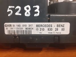 Mercedes-Benz E W210 Interrupteur ventilateur 9140010317