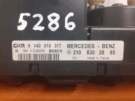Mercedes-Benz E W210 Interrupteur ventilateur 9140010317