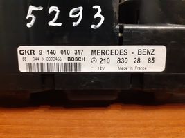 Mercedes-Benz E W210 Interrupteur ventilateur 9140010317