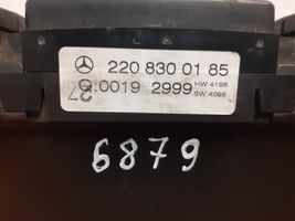 Mercedes-Benz S W220 Interior fan control switch 6879