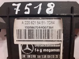 Mercedes-Benz S W220 Alarma sensor/detector de movimiento A2208215451