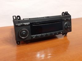 Mercedes-Benz A W169 Radio/CD/DVD/GPS-pääyksikkö A1698200386