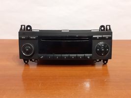 Mercedes-Benz A W169 Radio/CD/DVD/GPS-pääyksikkö A1698200386