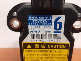 Toyota Prius (XW30) Kulmanopeusanturi 1745005923