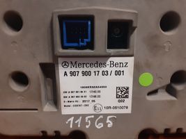 Mercedes-Benz Sprinter W907 W910 Monitor / wyświetlacz / ekran A9079018401